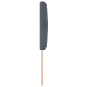 LED Kopfteil Dunkelgrau 80 cm Samt