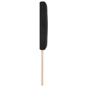LED Kopfteil Schwarz Samt 80 cm