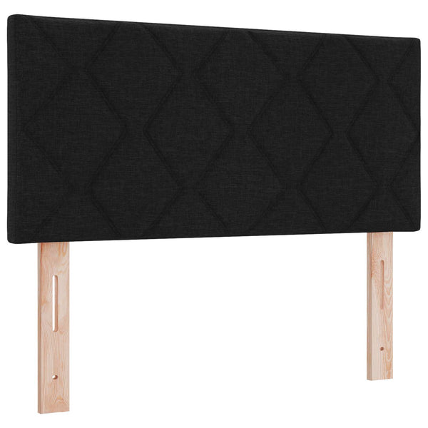LED Kopfteil Schwarz 90 cm