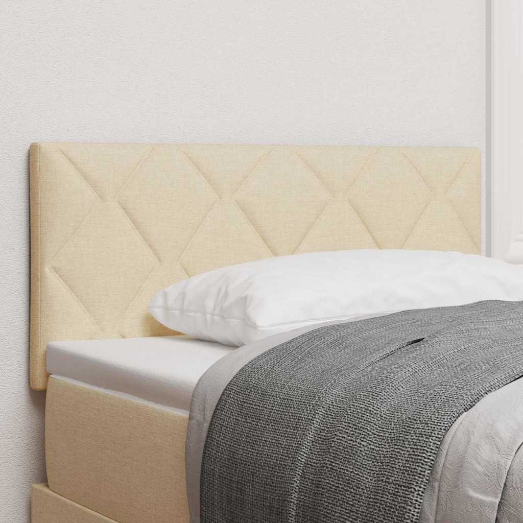 LED Kopfteil Creme 90 cm