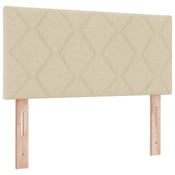 LED Kopfteil Creme 90 cm