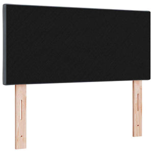 LED Kopfteil Dunkelgrau Samt 90cm