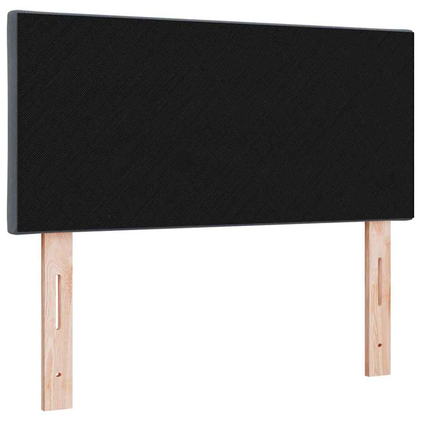 LED Kopfteil Dunkelgrau Samt 90cm