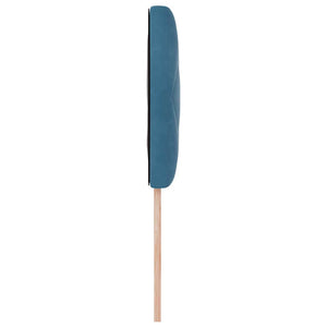 LED Kopfteil Dunkelblau 90cm Samt