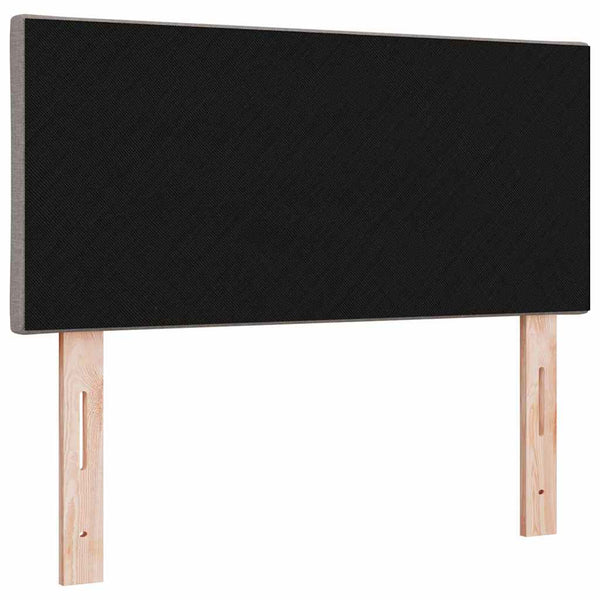 vidaXL Tête de lit à LED Taupe 100 cm Tissu