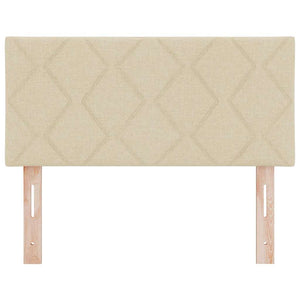 LED Kopfteil Creme 100 cm