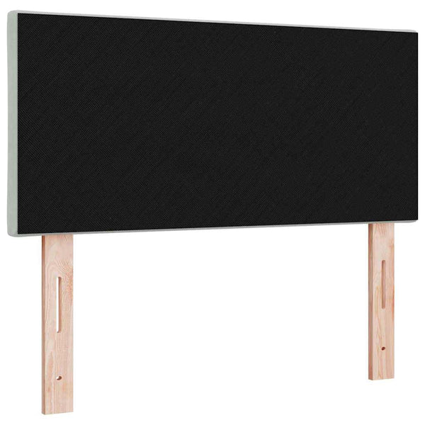 LED Kopfteil Hellgrau Samt 100cm