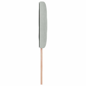 LED Kopfteil Hellgrau Samt 100cm