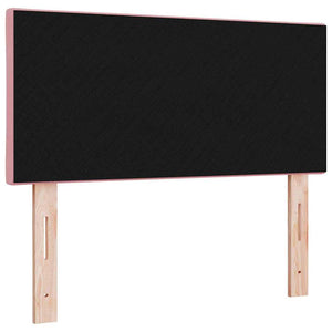 LED Kopfteil Rosa Samt 100cm