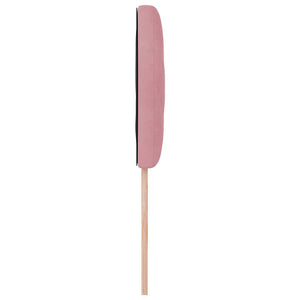 LED Kopfteil Rosa Samt 100cm
