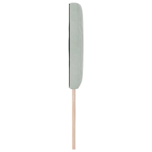 vidaXL LED Headboard Light Grey 144 cm Velvet