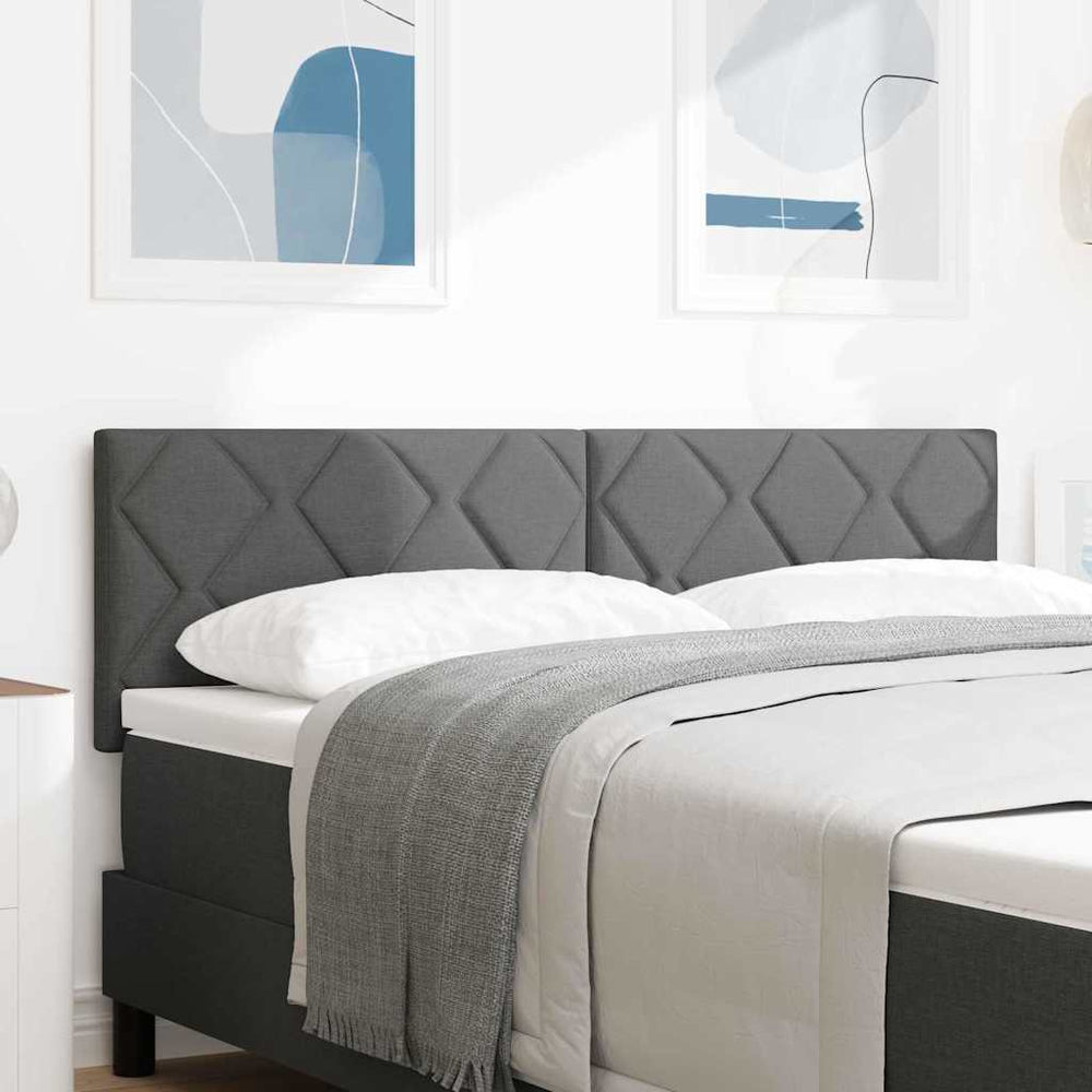 LED Kopfteil Grau 160 cm