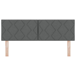 LED Kopfteil Grau 160 cm