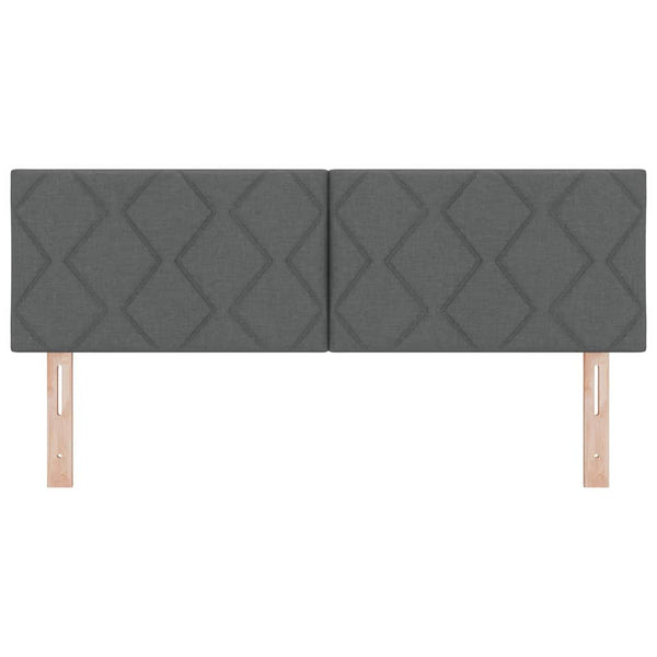 LED Kopfteil Grau 160 cm