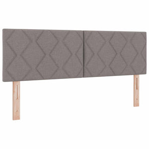 LED Kopfteil Taupe 160cm