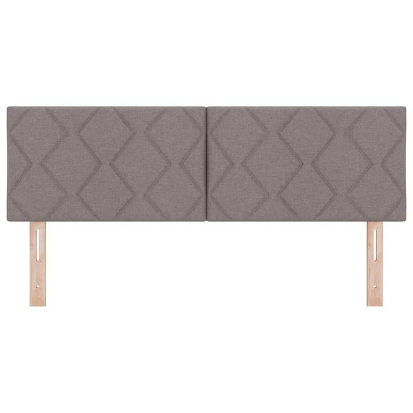 LED Kopfteil Taupe 160cm