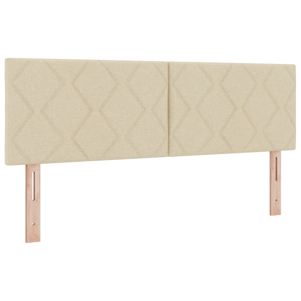 LED Kopfteil Creme 160 cm