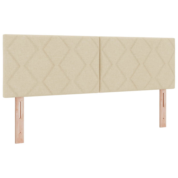 LED Kopfteil Creme 160 cm