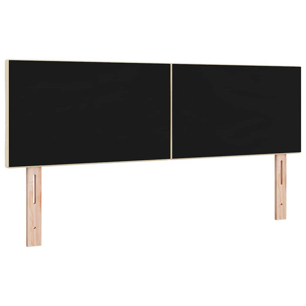LED Kopfteil Creme 160 cm