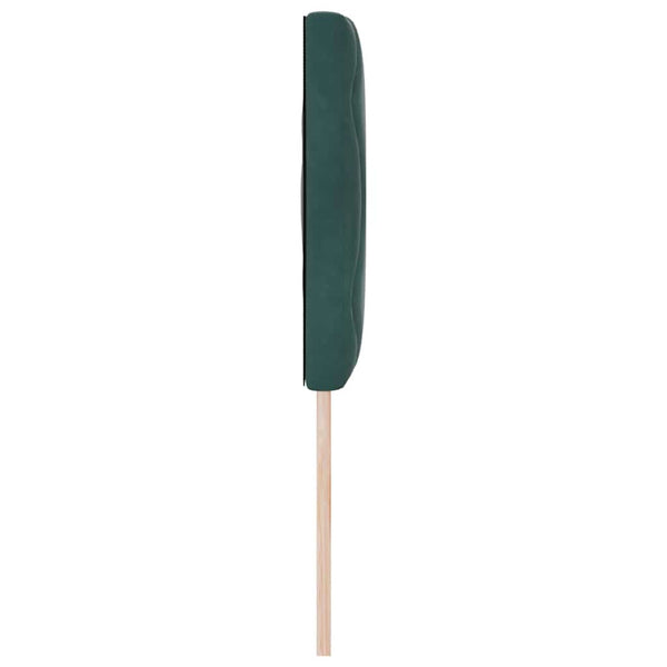 vidaXL LED Headboard Dark Green 160 cm Velvet