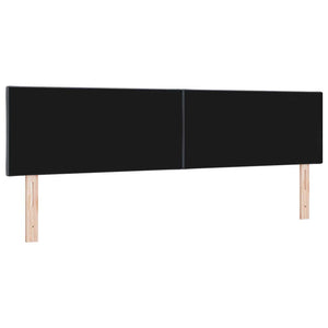 LED Kopfteil Dunkelgrau 180 cm Samt