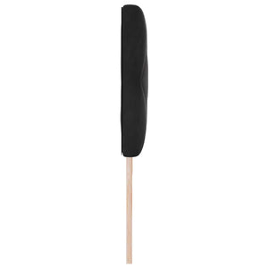 LED Kopfteil Schwarz 180cm Samt