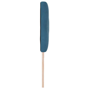 LED Kopfteil Dunkelblau Samt 180 cm