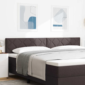 LED Kopfteil Braun 200 cm