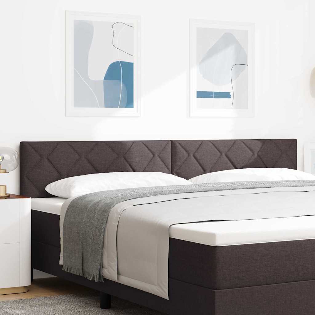 LED Kopfteil Braun 200 cm