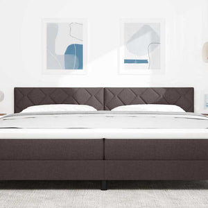 LED Kopfteil Braun 200 cm