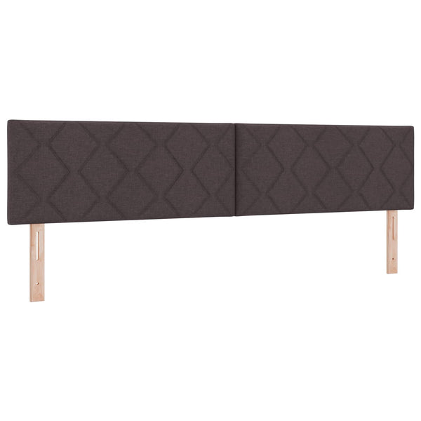 LED Kopfteil Braun 200 cm