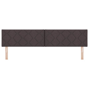 LED Kopfteil Braun 200 cm