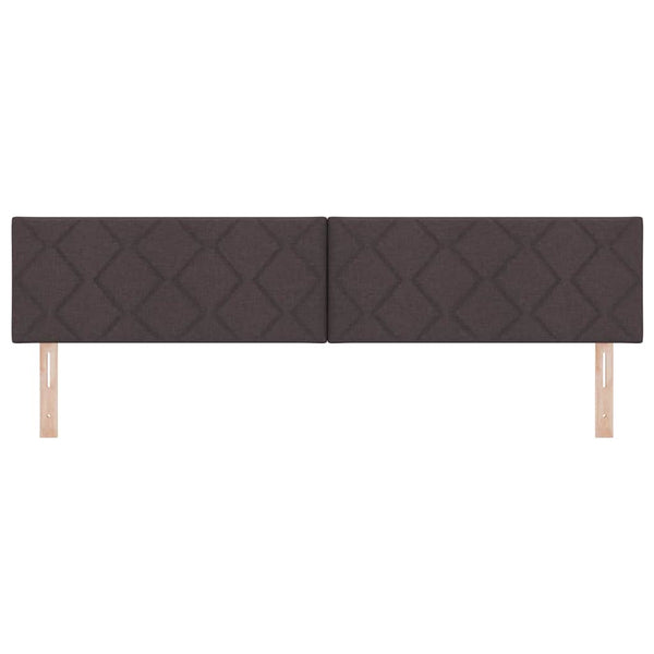 LED Kopfteil Braun 200 cm