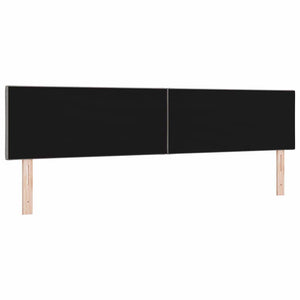 vidaXL Tête de lit LED Taupe 200 cm Tissu