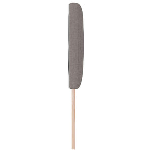 vidaXL Tête de lit LED Taupe 200 cm Tissu