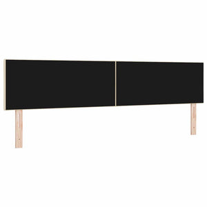 LED Kopfteil Creme Stoff 200 cm