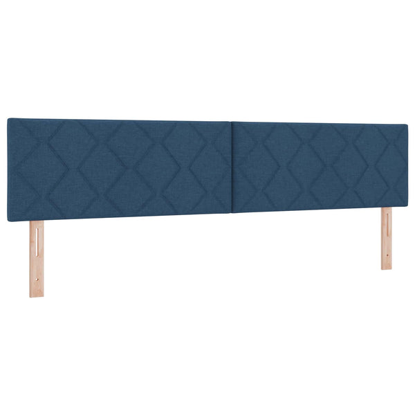 LED Kopfteil Blau 200 cm