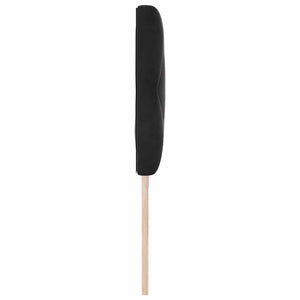 LED Kopfteil Schwarz Samt 200 cm