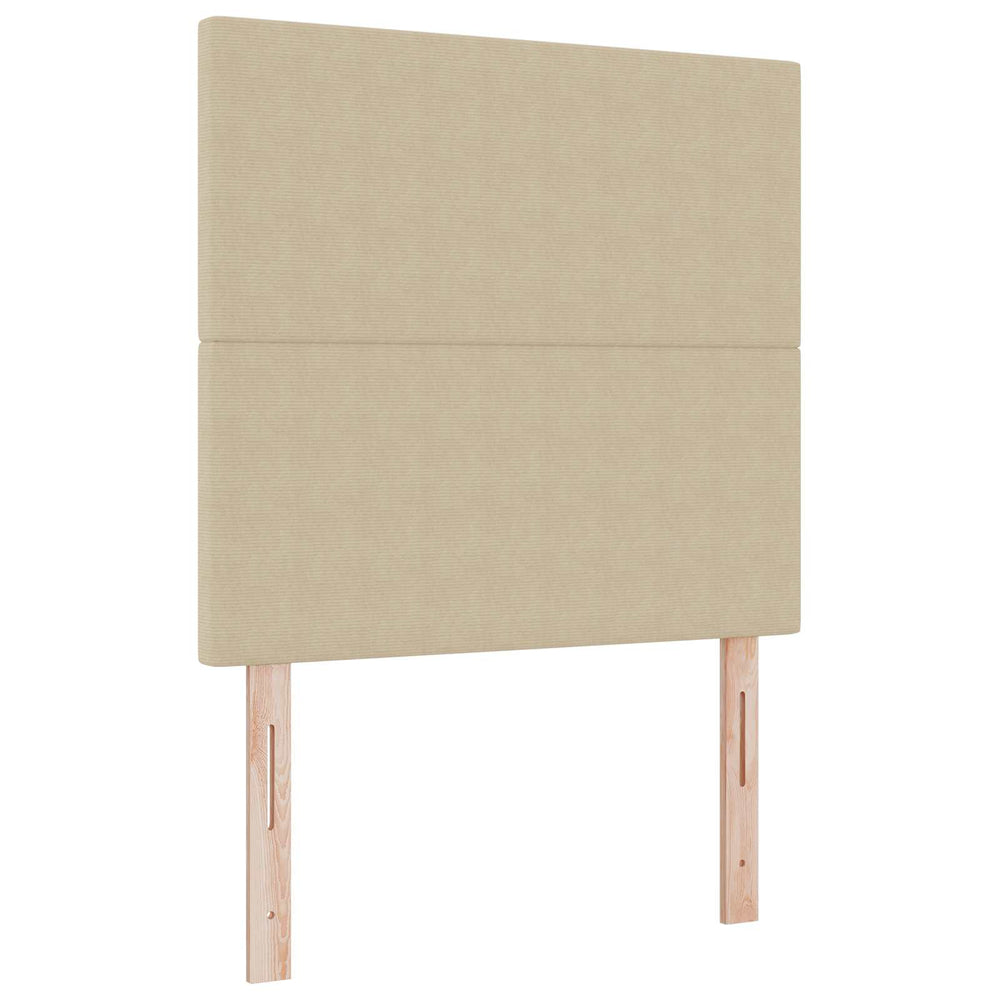 LED Kopfteil Grau-Grün 90cm