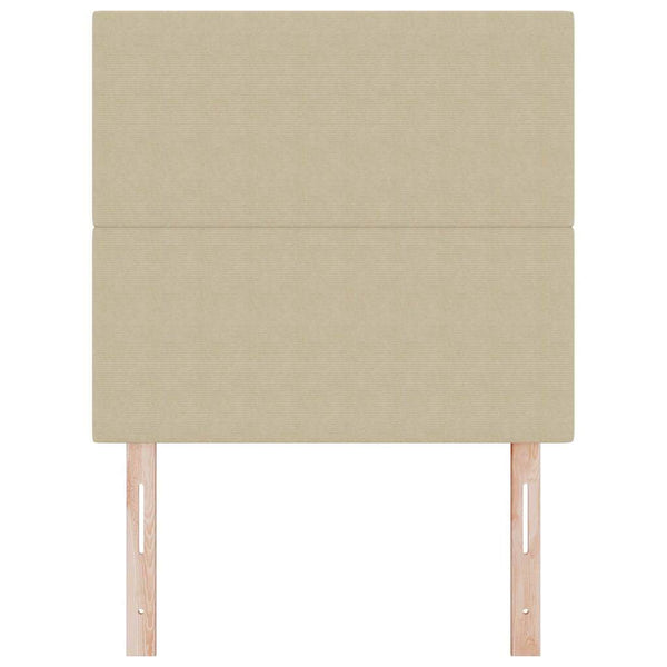 LED Kopfteil Grau-Grün 90cm