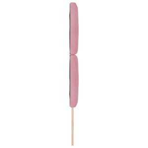 LED Kopfteil Rosa Samt 80cm