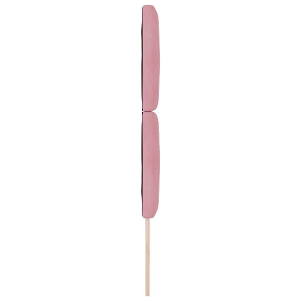 LED Kopfteil Rosa Samt 80cm