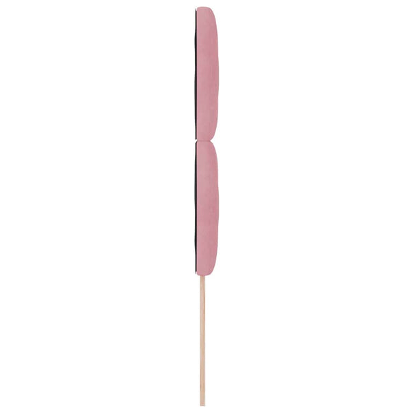 LED Kopfteil Rosa 90 cm Samt