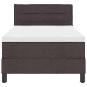 Boxspringbett Dunkelbraun 80x200 cm