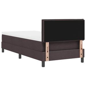 Boxspringbett Dunkelbraun 90x200 cm