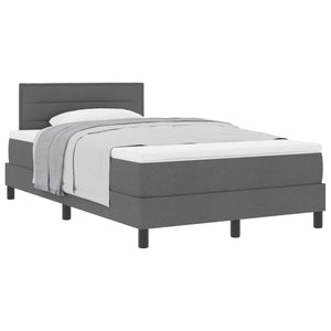 Boxspringbett Dunkelgrau 120x190 cm