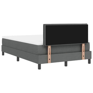 Boxspringbett Dunkelgrau 120x190 cm