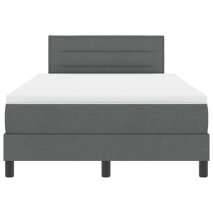 Boxspringbett Dunkelgrau 120x190 cm