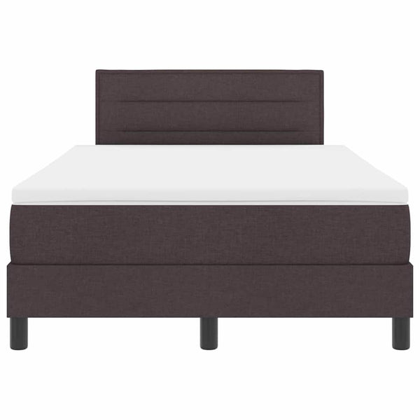 Boxspringbett Dunkelbraun 120x190 cm