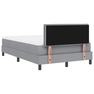 Boxspringbett Hellgrau 120x200 cm